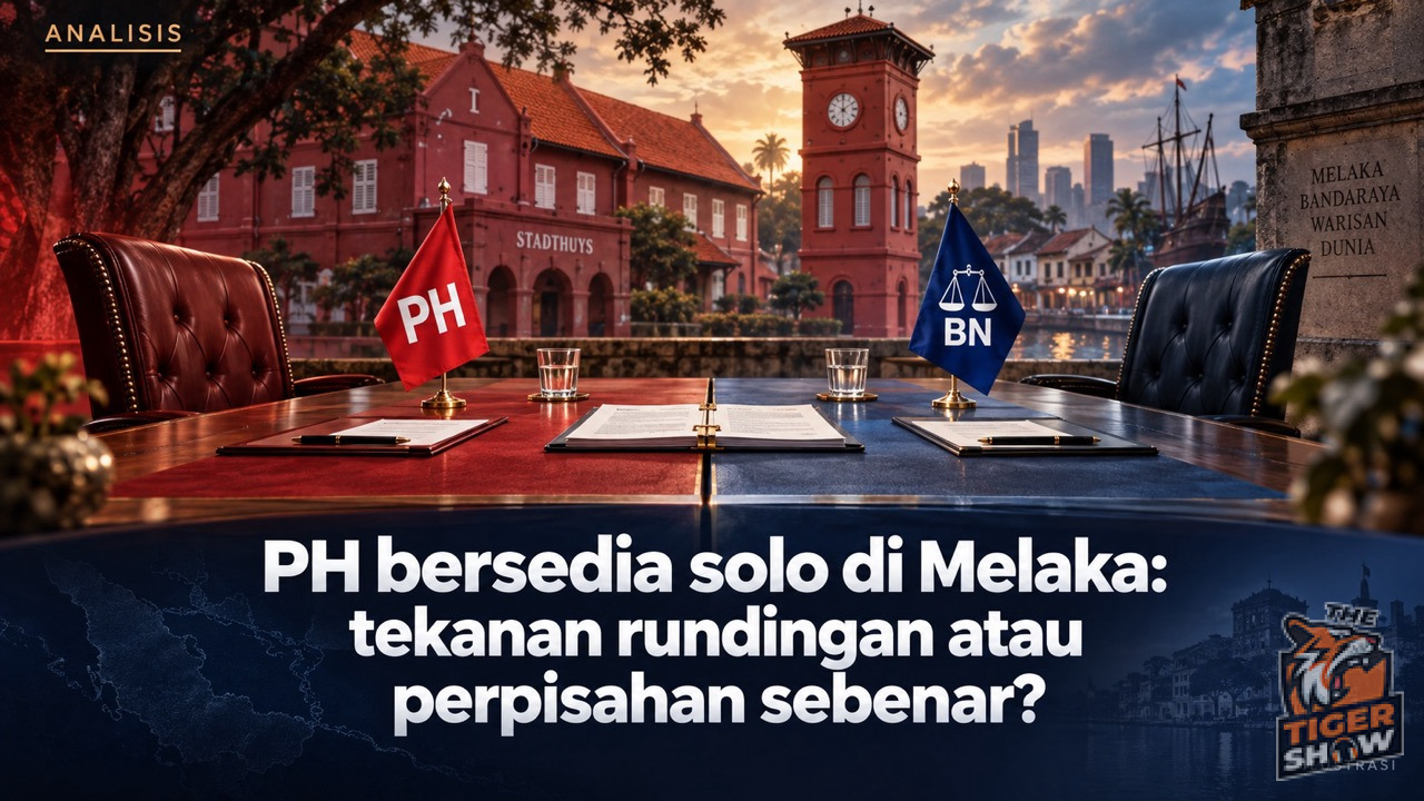 PH bersedia solo di Melaka: tekanan rundingan atau perpisahan sebenar?