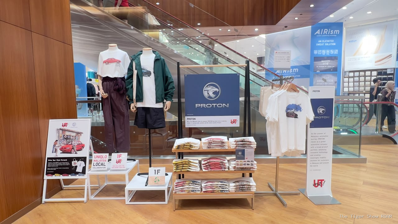 Anak Melayu bawa nostalgia Proton Saga ke baju UNIQLO