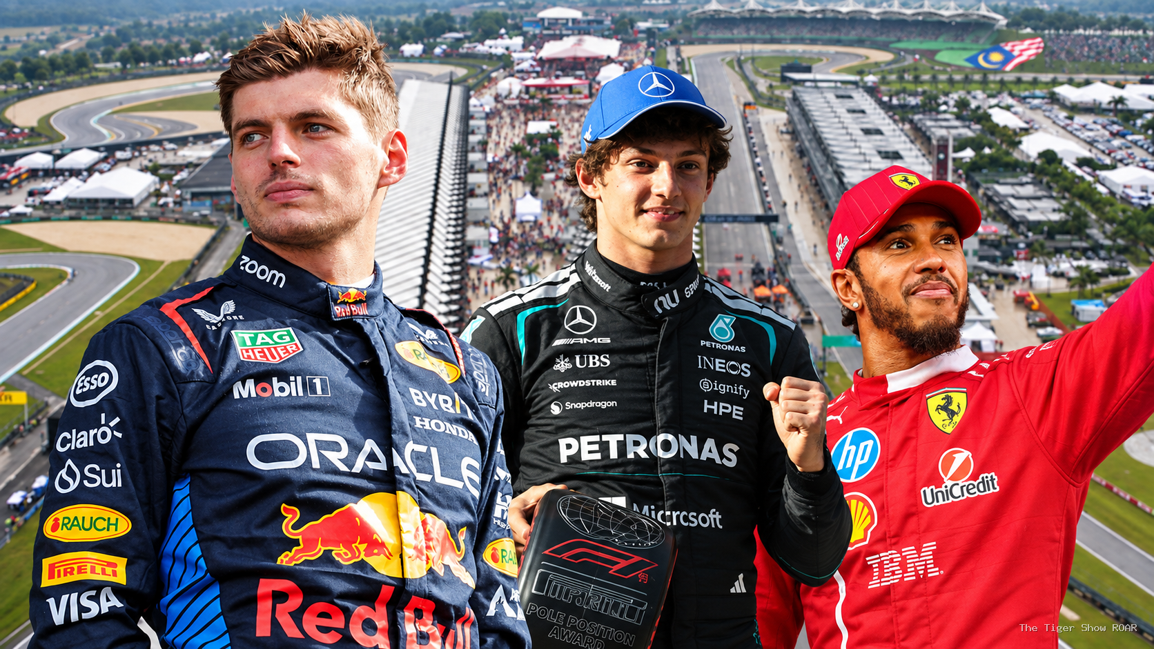Verstappen juara kali kedua di Sepang, Hamilton bangkit raih podium