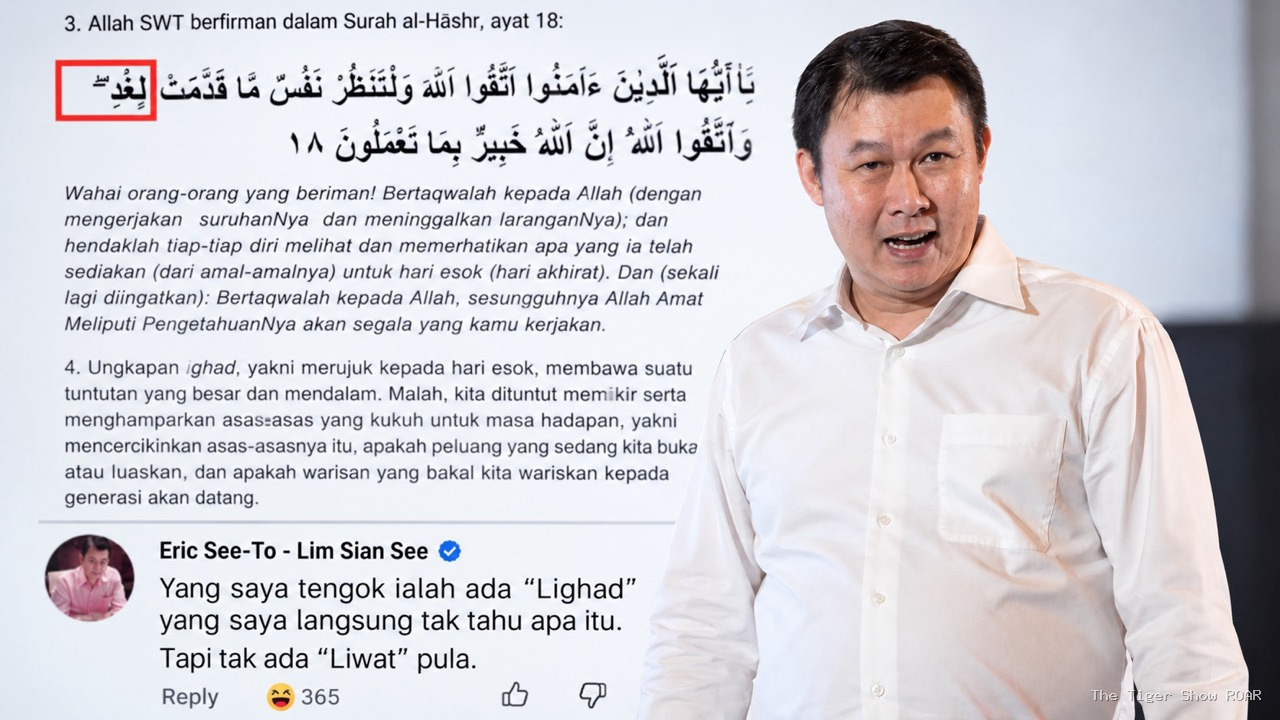 ABIM gesa Eric See-To tarik balik komen 'lighad' dan mohon maaf secara terbuka