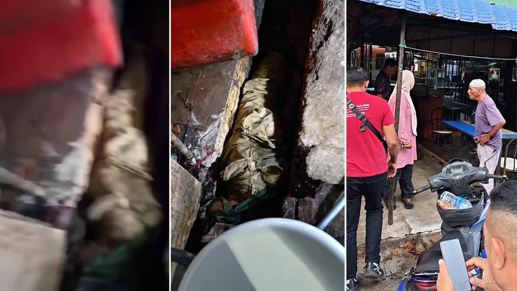 Mayat berbalut kain dalam longkang gemparkan pengunjung Pasar Sama Gagah